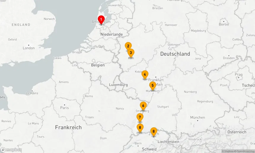 Route 7 Nächte - Rheinische Weihnachtsmärkte