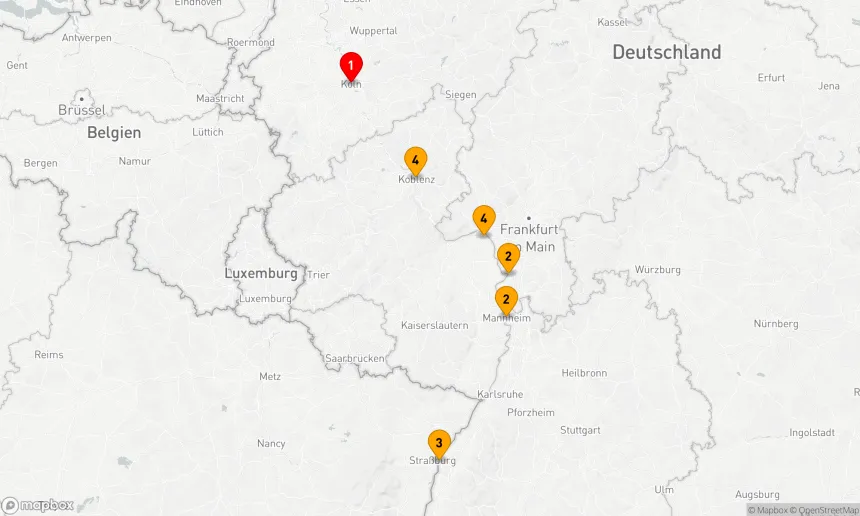 Route 4 Nächte - Schnupperreise nach Straßburg (ANN267)