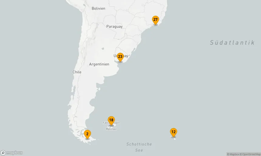 Route 26 Nächte - SCOTIA ARC: ANTARKTIS, FALKLANDS & SÜDGEORGIEN