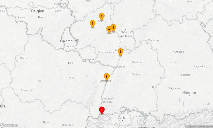 Route 6 Nächte - Silvesterreise nach Cochem