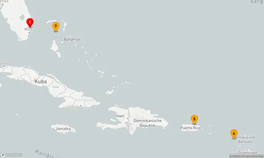 Route 7 Nächte - ST. KITTS, & PERFEKTER URLAUBSTAG