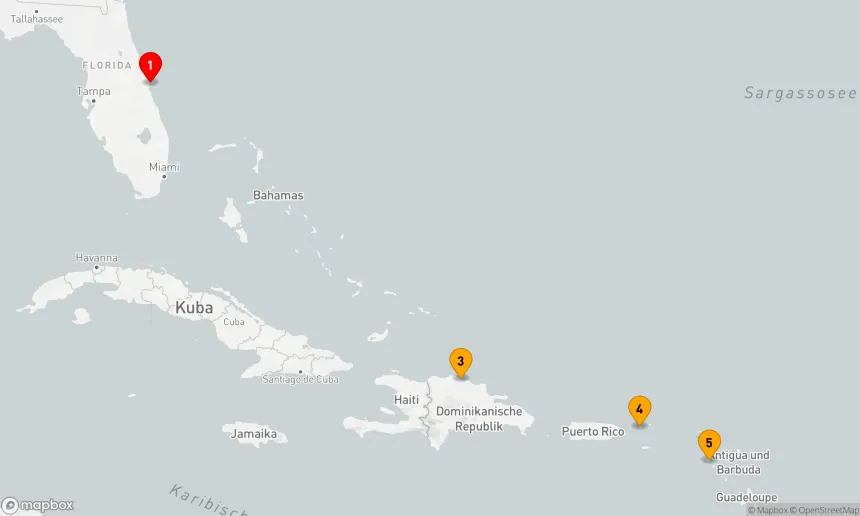 Route 7 Nächte - ST. THOMAS & ST. KITTS URLAUB