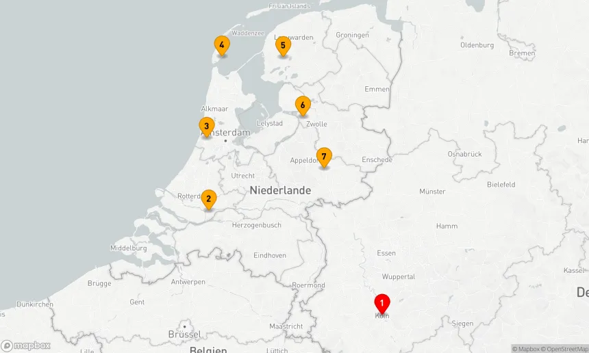 Route 7 Nächte - Texel und Friesland erleben - 2026