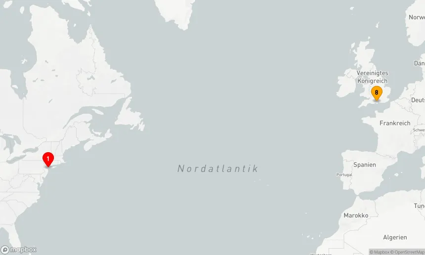 Route 7 Nächte - Transatlantik ab New York (M632)
