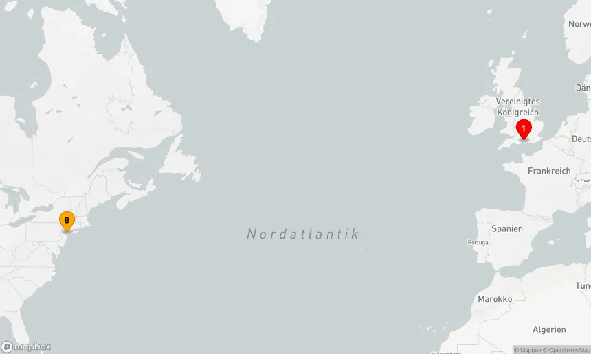 Route 7 Nächte - Transatlantik nach New York (M710)