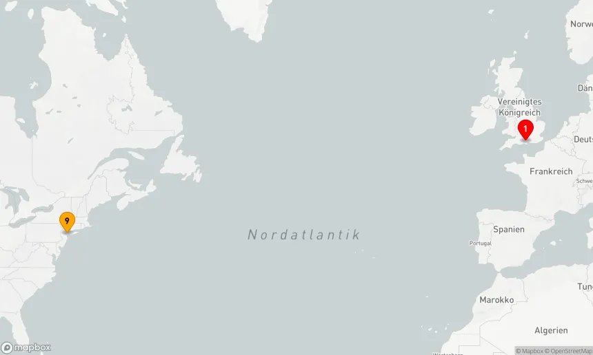 Route 8 Nächte - Transatlantik nach New York (M805)