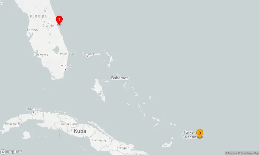 Route 4 Nächte - Turks & Caicos Kurzurlaub