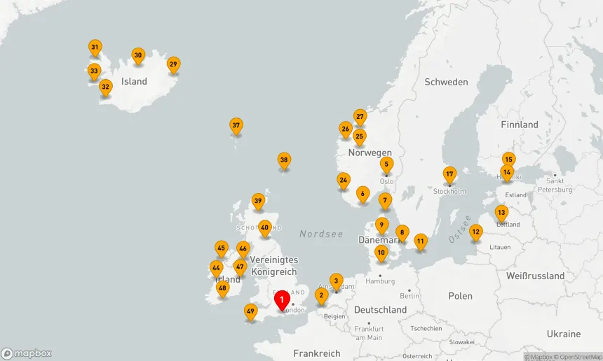 Route 49 Nächte - Ultimative Europareise