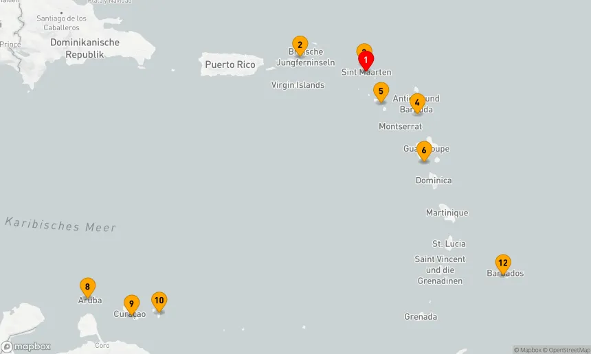 Route 11 Nächte - SEGLERURLAUB IN ARUBA, BONAIRE & CURAÇAO
