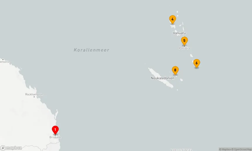 Route 10 Nächte - VANUATU & NEUKALEDONIEN