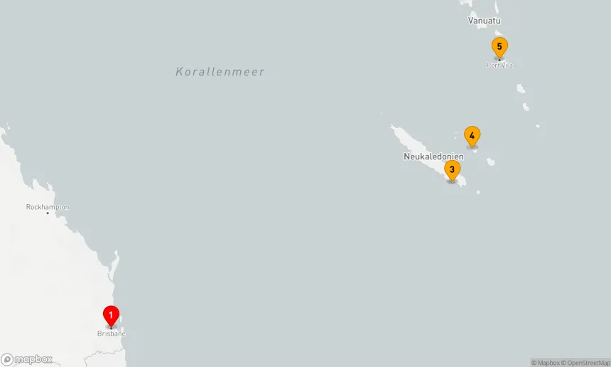 Route 7 Nächte - VANUATU & NEUKALEDONIEN