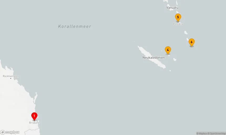 Route 8 Nächte - VANUATU & NEUKALEDONIEN