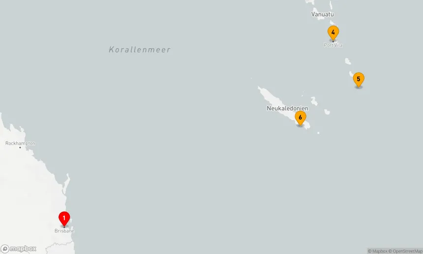 Route 8 Nächte - VANUATU & NEUKALEDONIEN