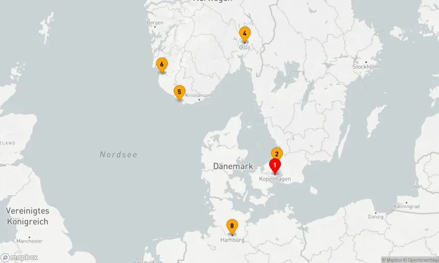 Route 7 Nächte - VERBORGENE JUWELEN IN SCHWEDEN & NORWEGEN