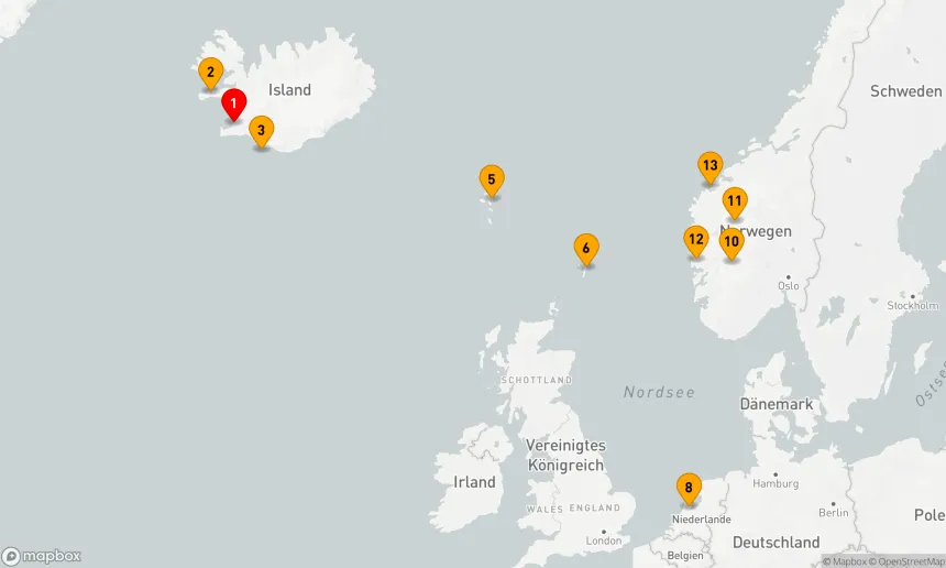 Route 14 Nächte - VIKING TRAILS, SHETLANDINSELN & NORWEGISCHE FJORDE