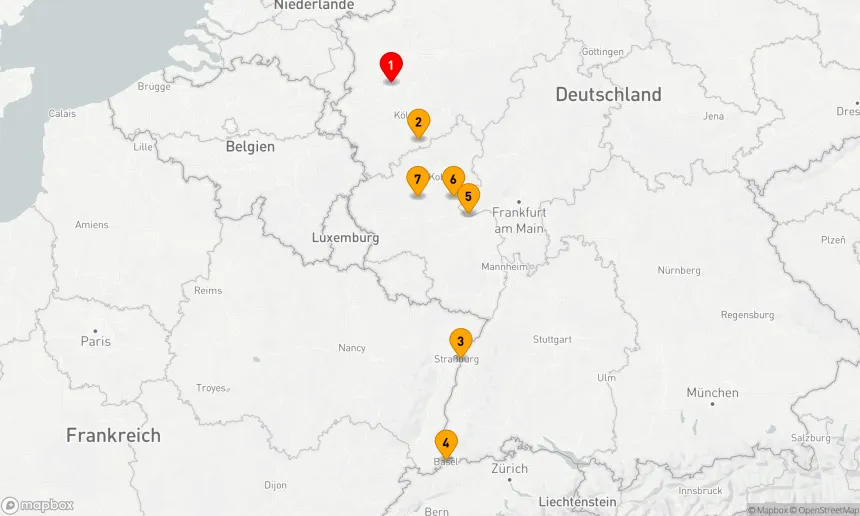 Route 7 Nächte - Vom Rheinglanz zur Moselperle