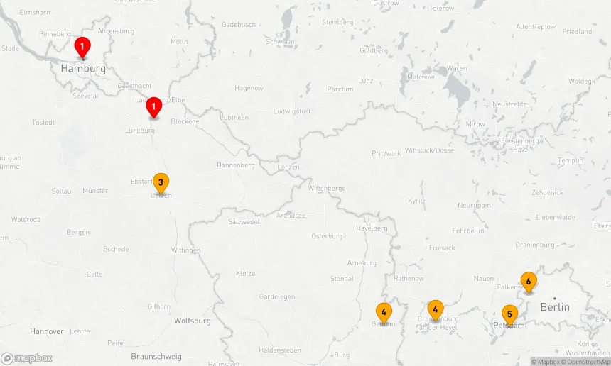 Route 7 Nächte - Von der Elbe ins Herz Brandenburgs – Kulturelle Impressionen und Hauptstadtzauber