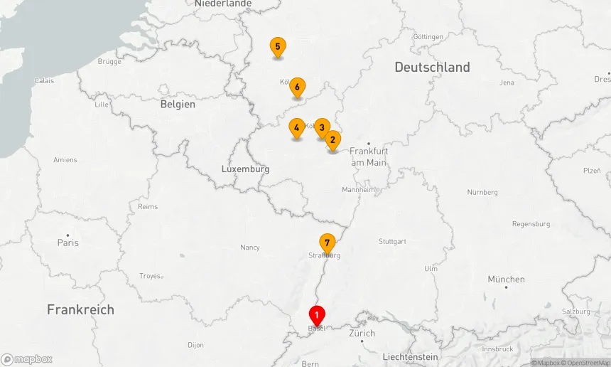 Route 7 Nächte - Von der Moselperle zum Rheinglanz