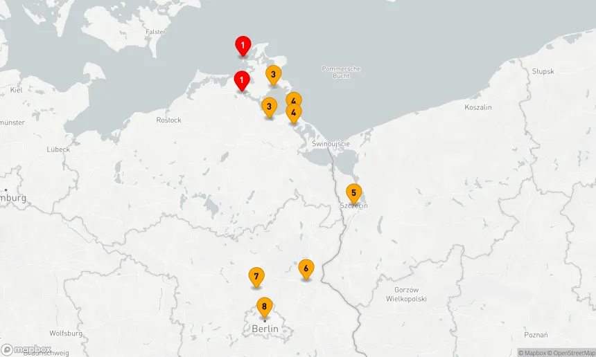 Route 7 Nächte - Von Küstenzauber zu Hauptstadtglanz