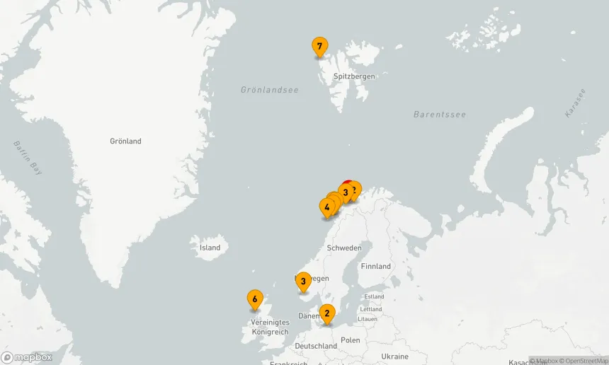 Route 7 Nächte - Von Tromsø nach Tromsø