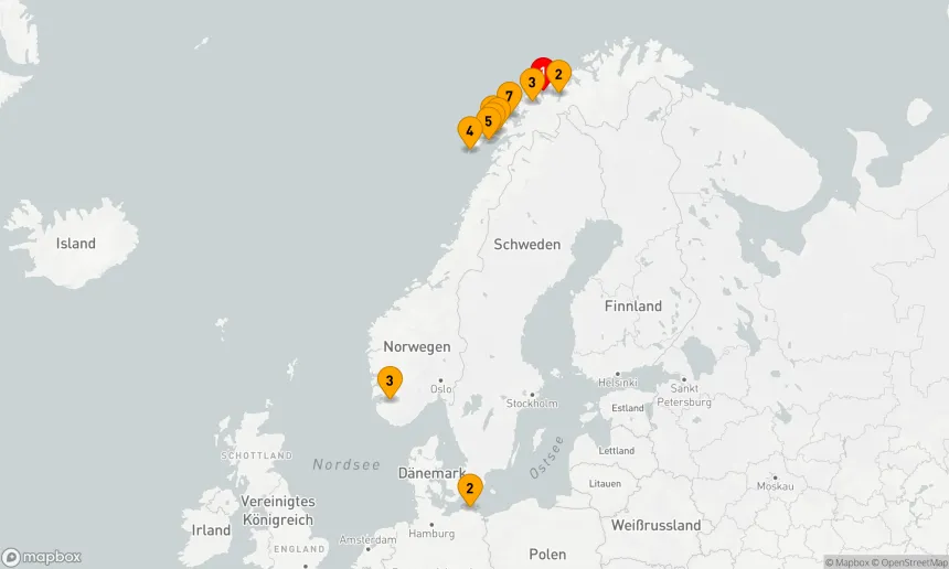 Route 7 Nächte - Von Tromsø nach Tromsø