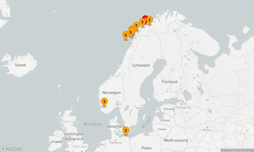 Route 7 Nächte - Von Tromsø nach Tromsø