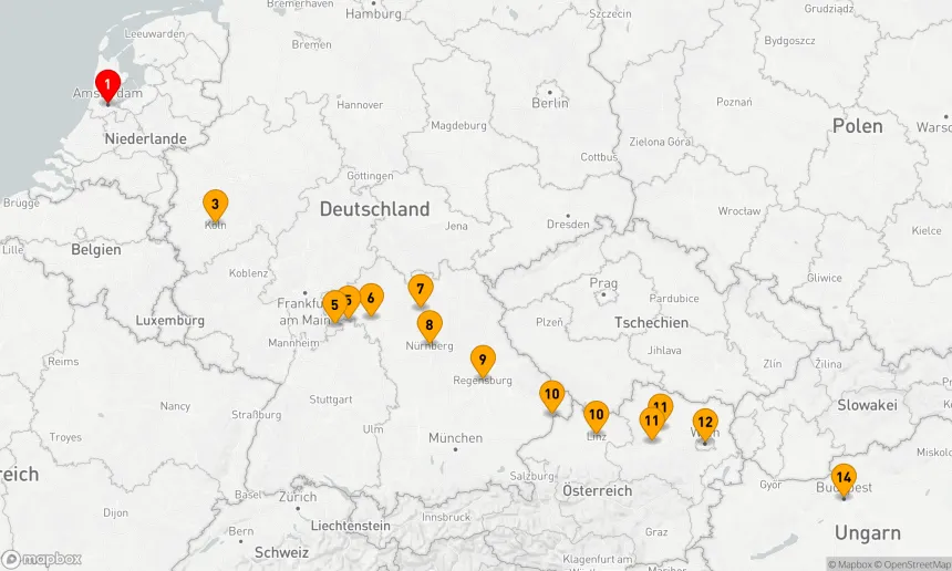 Route 14 Nächte - Weihnachten & Neujahr