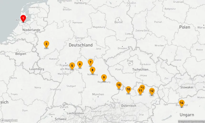Route 14 Nächte - Weihnachten & Neujahr