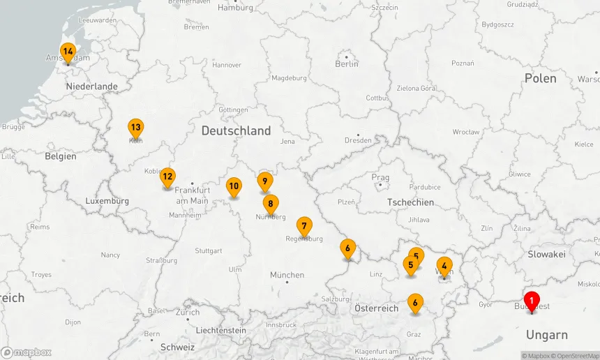 Route 14 Nächte - Weihnachten & Neujahr