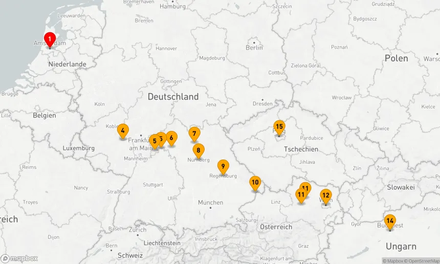Route 17 Nächte - Weihnachten & Neujahr mit Prag