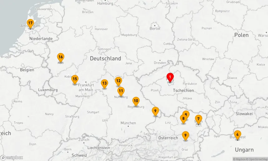 Route 17 Nächte - Weihnachten & Neujahr mit Prag
