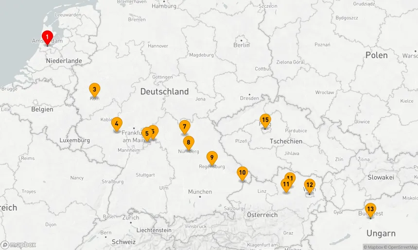 Route 17 Nächte - Weihnachten & Neujahr mit Prag