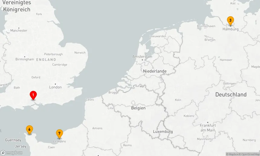 Route 7 Nächte - Weihnachtsreise: Städtereise durch Nordeuropa