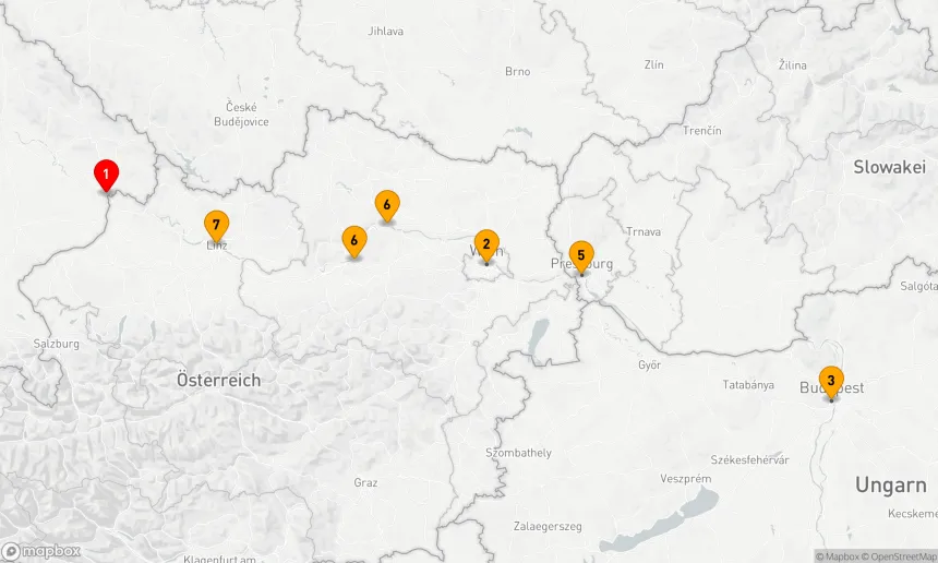 Route 7 Nächte - Weihnachtsglanz auf der Donau