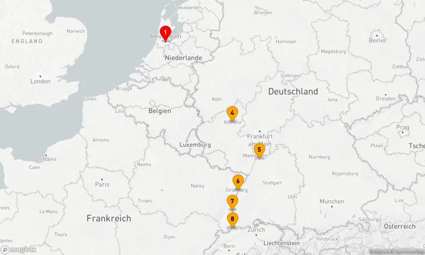 Route 7 Nächte - Weihnachtsmärkte am Rhein