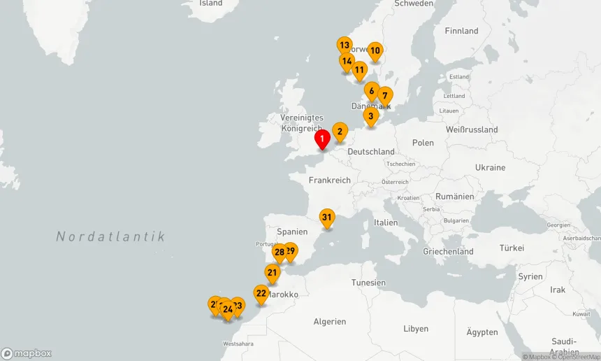 Route 30 Nächte - WEIHNACHTSMARKT-URLAUB & KANAREN-VERZAUBERUNG