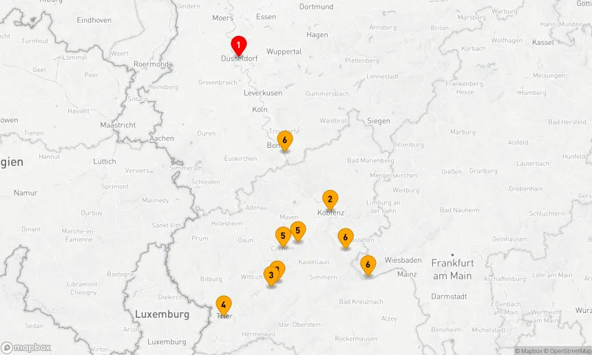Route 7 Nächte - Wein,  Burgen & Geschichten