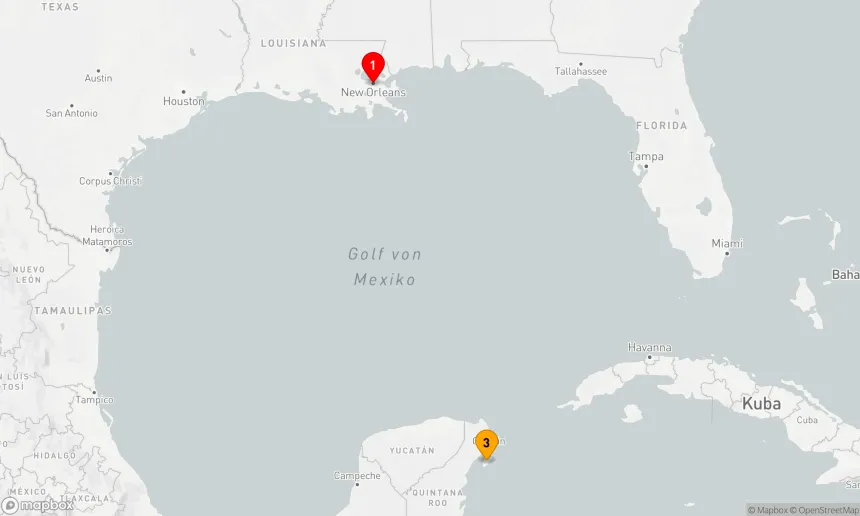 Route 4 Nächte - WESTLICHE KARIBIK