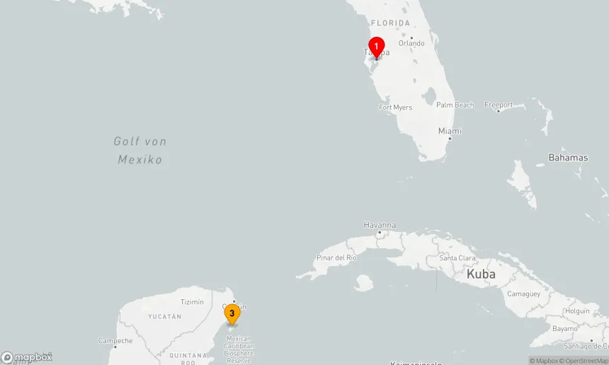 Route 4 Nächte - WESTLICHE KARIBIK