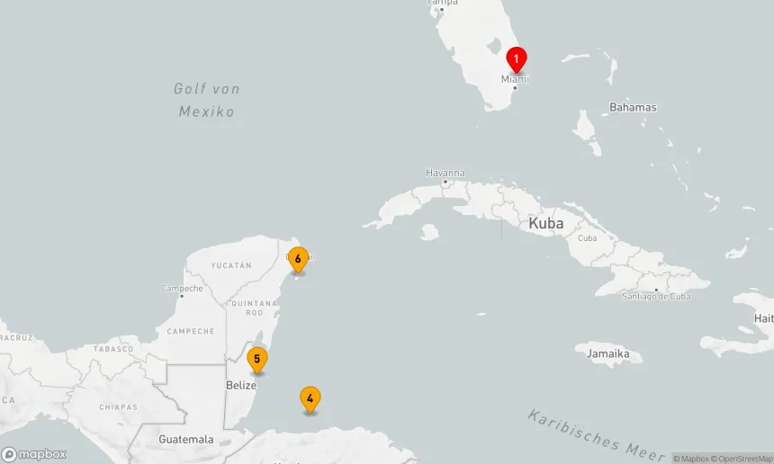 Route 7 Nächte - Westliche Karibik mit Mexiko