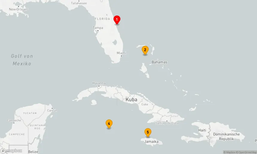 Route 7 Nächte - Westliche Karibik - Port Canaveral