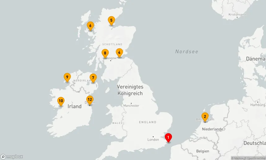 Route 14 Nächte - WILDE BRITISCHE INSELN: IRLAND & KLIPPEN VON MOHER