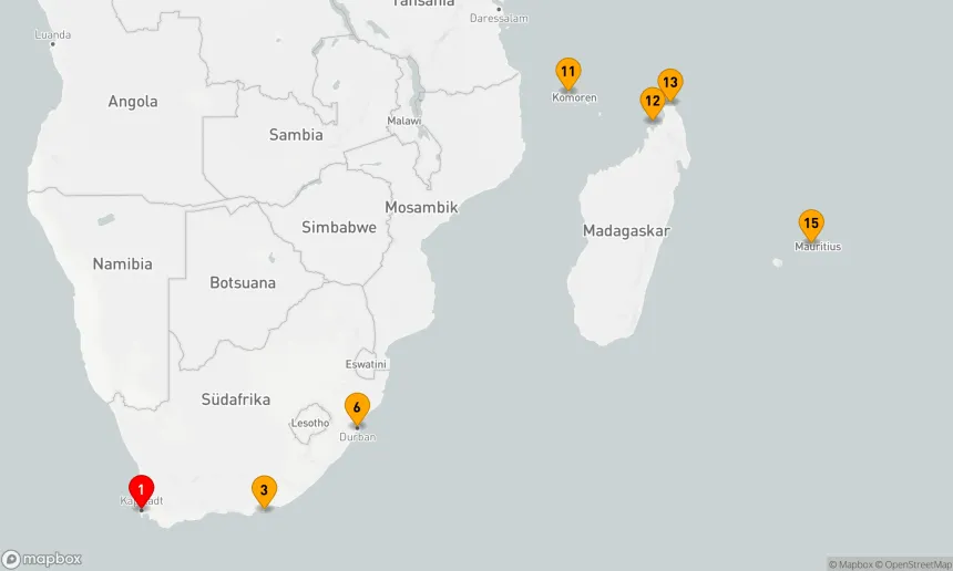 Route 15 Nächte - WUNDER VON MADAGASKAR