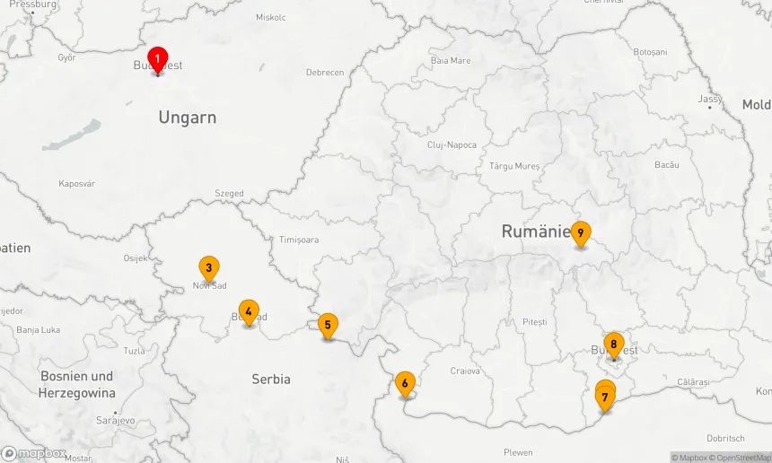 Route 12 Nächte - Zauber Osteuropas & Siebenbürgens
