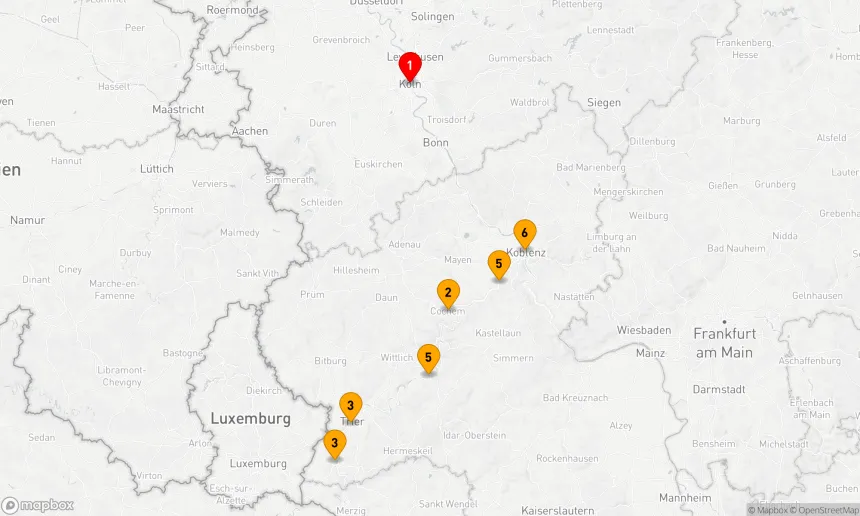 Route 6 Nächte - Zauberhafte Mosel und Saar - 2027