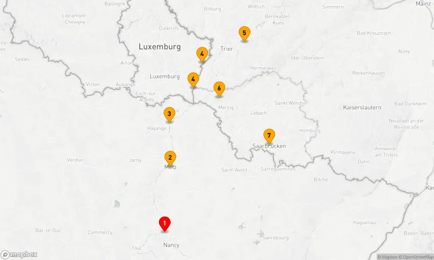Route 7 Nächte - Zwischen Barock und Weinbergen