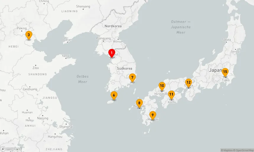 Route 14 Nächte - Zwischen Kulturen und Küsten: Asiens Facettenreiche Seefahrt